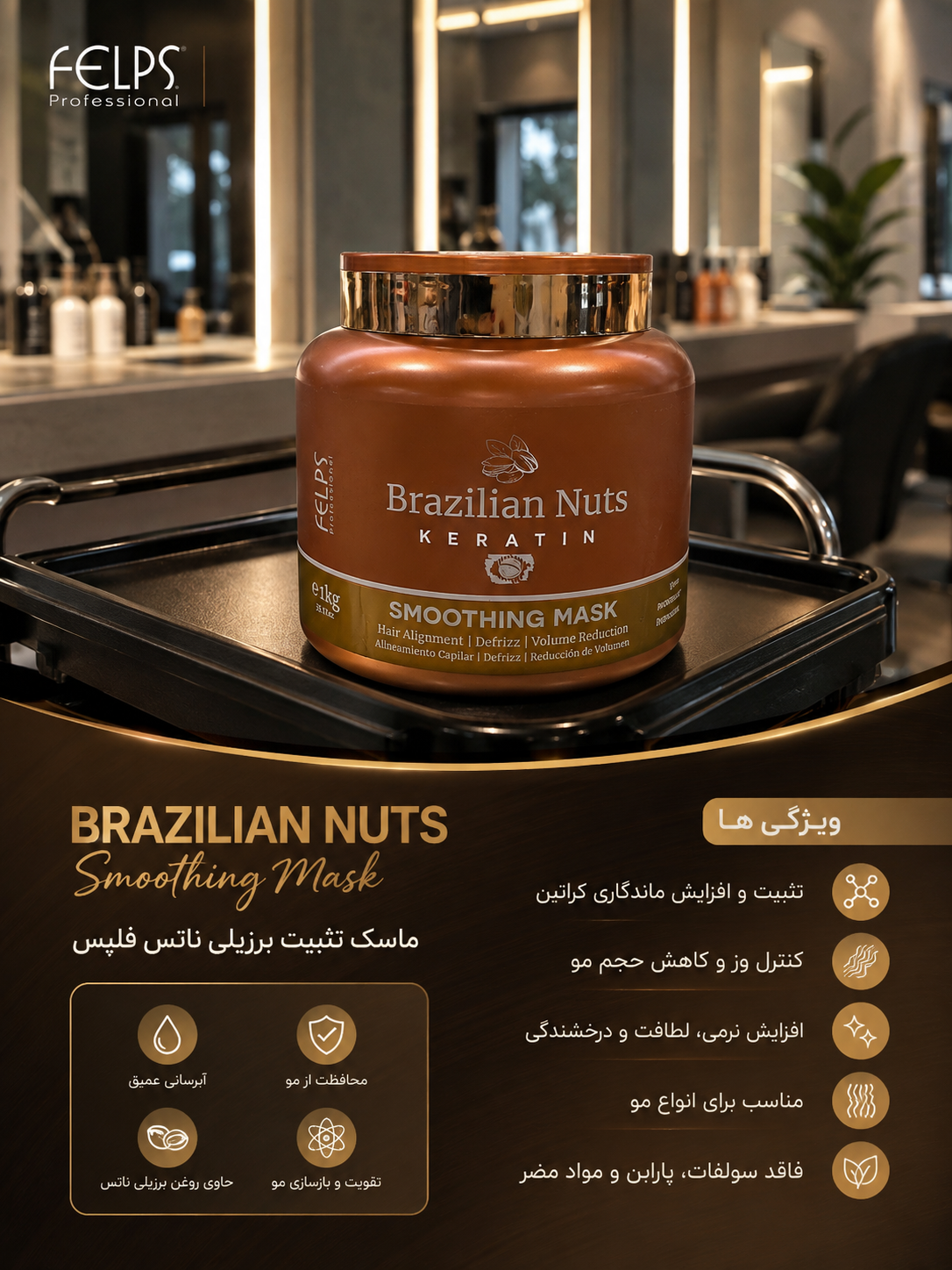 ماسک تثبیت فلپس